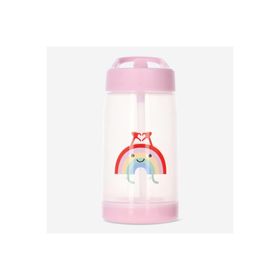 Flying Tiger Copenhagen Gökkuşağı Desenli 420 ml Pembe Matara