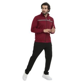 Fm 201462B Bordo Battal Erkek Eşofman Takımı