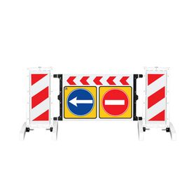 FM Trafik 110x236 cm Katlanır Uyarı Levhalı Bariyer