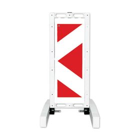 FM Trafik 110x42 cm Katlanır Uyarı Levhalı Bariyer