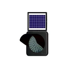 FM Trafik 11851FLS 300 mm Solar Ledli Siperlikli Lamba