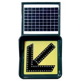 FM Trafik 11860FLS 30x30 cm Solar Ledli Flaşör Lamba