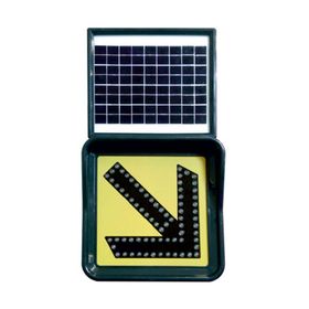FM Trafik 11862FLS 30x30 cm Solar Ledli Flaşör Lamba