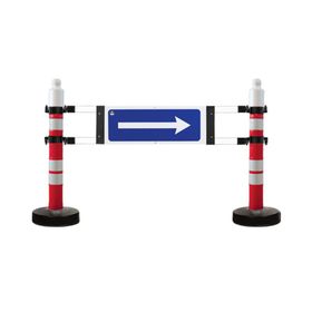 FM Trafik 120x180 cm Dubalı Uyarı Levhalı Bariyer