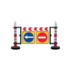 FM Trafik 120x180 cm Dubalı Uyarı Levhalı Bariyer