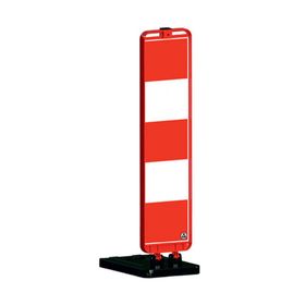 FM Trafik 120x27x48 cm Katlanır Uyarı Levhalı Bariyer