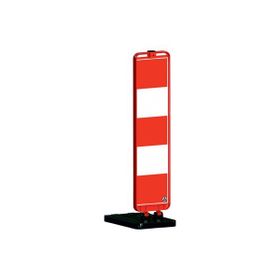 FM Trafik 120x27x48 cm Katlanır Uyarı Levhalı Bariyer