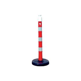 FM Trafik 12420DBR 80 mm Dubalı Uyarı Dikmesi