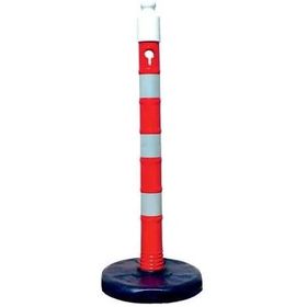 FM Trafik 12420DBR 80 mm Dubalı Uyarı Dikmesi