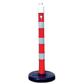 FM Trafik 12420DBR 80 mm Dubalı Uyarı Dikmesi
