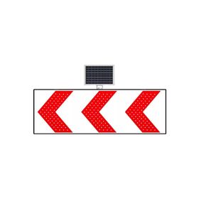 FM Trafik 1800x600 mm Sağa Tehlikeli Viraj