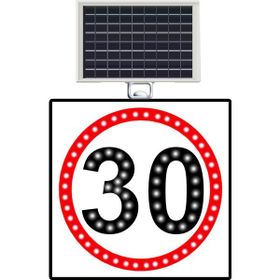 FM Trafik 30 Km/H 600x600 mm Hız Limiti