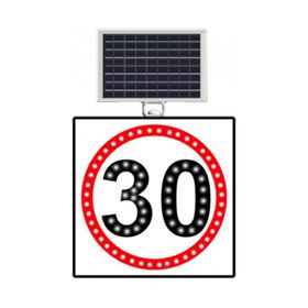FM Trafik 30 Km/H 600x600 mm Hız Limiti