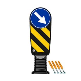 FM Trafik 300 mm Esnek Refüj Başı Levhası