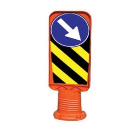FM Trafik 300 mm Esnek Refüj Başı Levhası