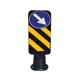 FM Trafik 300 mm Esnek Refüj Başı Levhası