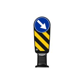 FM Trafik 300 mm Esnek Refüj Başı Levhası