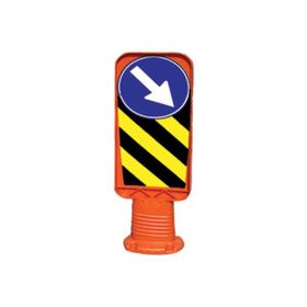 FM Trafik 300 mm Esnek Refüj Başı Levhası