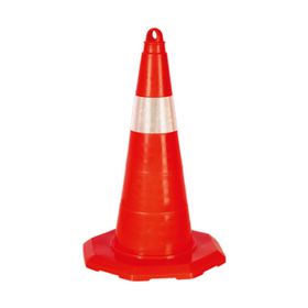 FM Trafik 50 cm Tek Reflektifli Pvc Koni