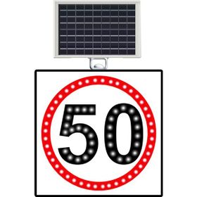 FM Trafik 50 Km/H 600x600 mm Hız Limiti