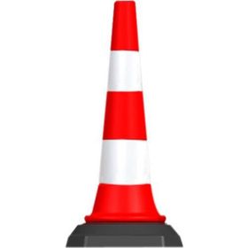 FM Trafik 500 mm Kauçuk Tabanlı Trafik Ve Reklam Konisi