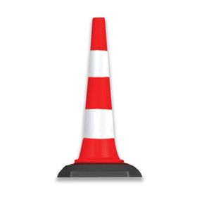 FM Trafik 500 mm Kauçuk Tabanlı Trafik Ve Reklam Konisi