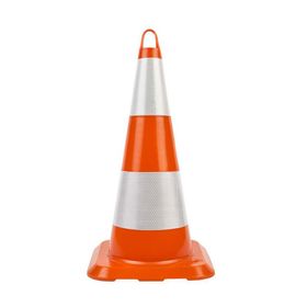 FM Trafik 50'lik 2 Reflektifli Kırılmaz Trafik Konisi