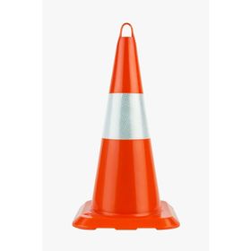 FM Trafik 50'lik Reflektifli Kırılmaz Trafik Konisi
