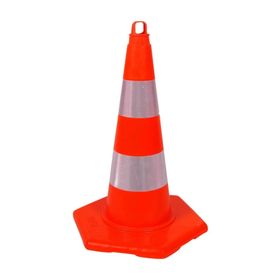 FM Trafik 52'lik Çift Reflektifli Kırılmaz Trafik Konisi