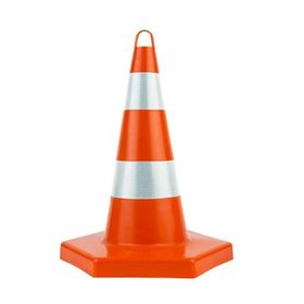 FM Trafik 52'lik Çift Reflektifli Kırılmaz Trafik Konisi
