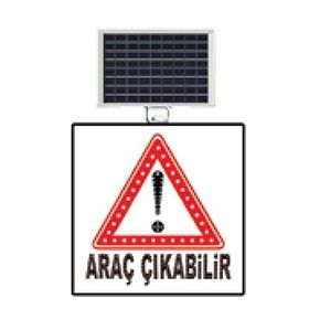FM Trafik 600x600 mm Dikkat Araç Çıkabilir