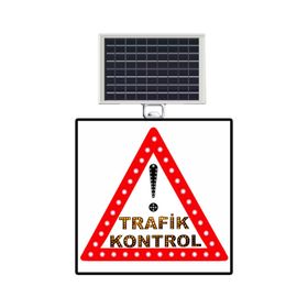 FM Trafik 600x600 mm Dikkat Trafik Kontrol