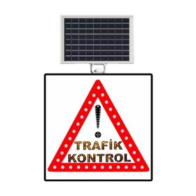 FM Trafik 600x600 mm Dikkat Trafik Kontrol