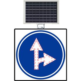 FM Trafik 600x600 mm İleri Ve Sağa Mecburi Yön