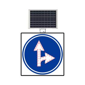 FM Trafik 600x600 mm İleri Ve Sağa Mecburi Yön