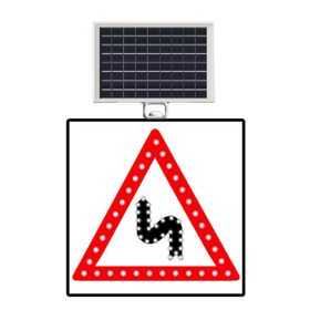 FM Trafik 600x600 mm Sola Devamlı Viraj