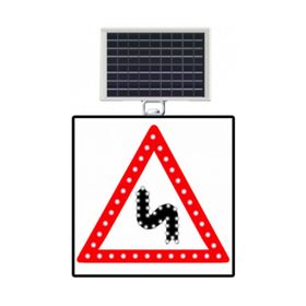 FM Trafik 600x600 mm Sola Devamlı Viraj