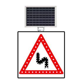 FM Trafik 600x600 mm Sola Devamlı Viraj