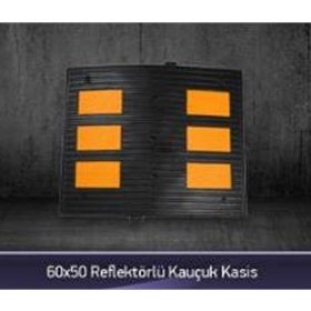 FM Trafik 60x50 Reflektörlü Kauçuk Kasis