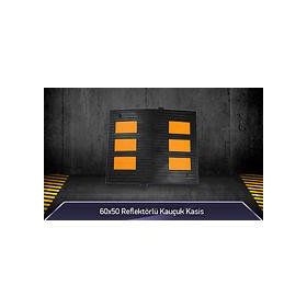 FM Trafik 60x50 Reflektörlü Kauçuk Kasis