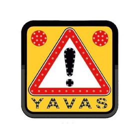 FM Trafik 60x60 cm Yavaş Ac Ledli Yol Bakım Levhası