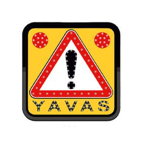 FM Trafik 60x60 cm Yavaş Ac Ledli Yol Bakım Levhası