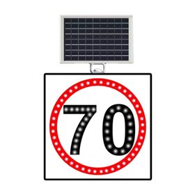 FM Trafik 70 Km/H 600x600 mm Hız Limiti