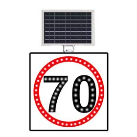 FM Trafik 70 Km/H 600x600 mm Hız Limiti