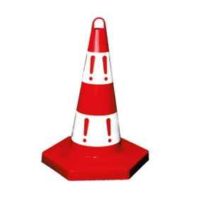 FM Trafik 75 cm Ağırlıklı 2.2 kg Eko Trafik Konisi