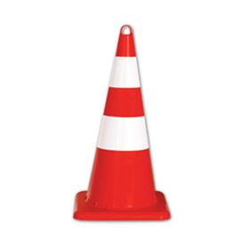 FM Trafik 75 cm Ağırlıklı 2.2 kg Eko Trafik Konisi