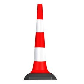 FM Trafik 750 mm Kauçuk Tabanlı Trafik Ve Reklam Konisi