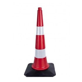 FM Trafik 750 mm Kauçuk Tabanlı Trafik Ve Reklam Konisi