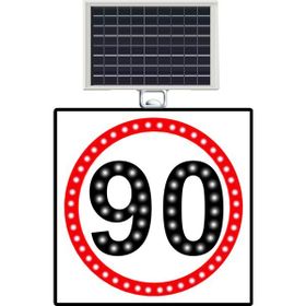 FM Trafik 90 Km/H 600x600 mm Hız Limiti