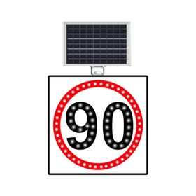 FM Trafik 90 Km/H 600x600 mm Hız Limiti